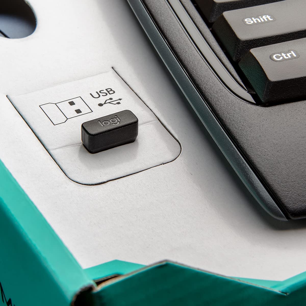 Logitech MK335 Wireless Keyboard and Mouse Combo - Full-Size Layout, Quiet Keys, 3-Year Battery Life (Renewed) | Perfect for Home Office, Gaming & Remote Work