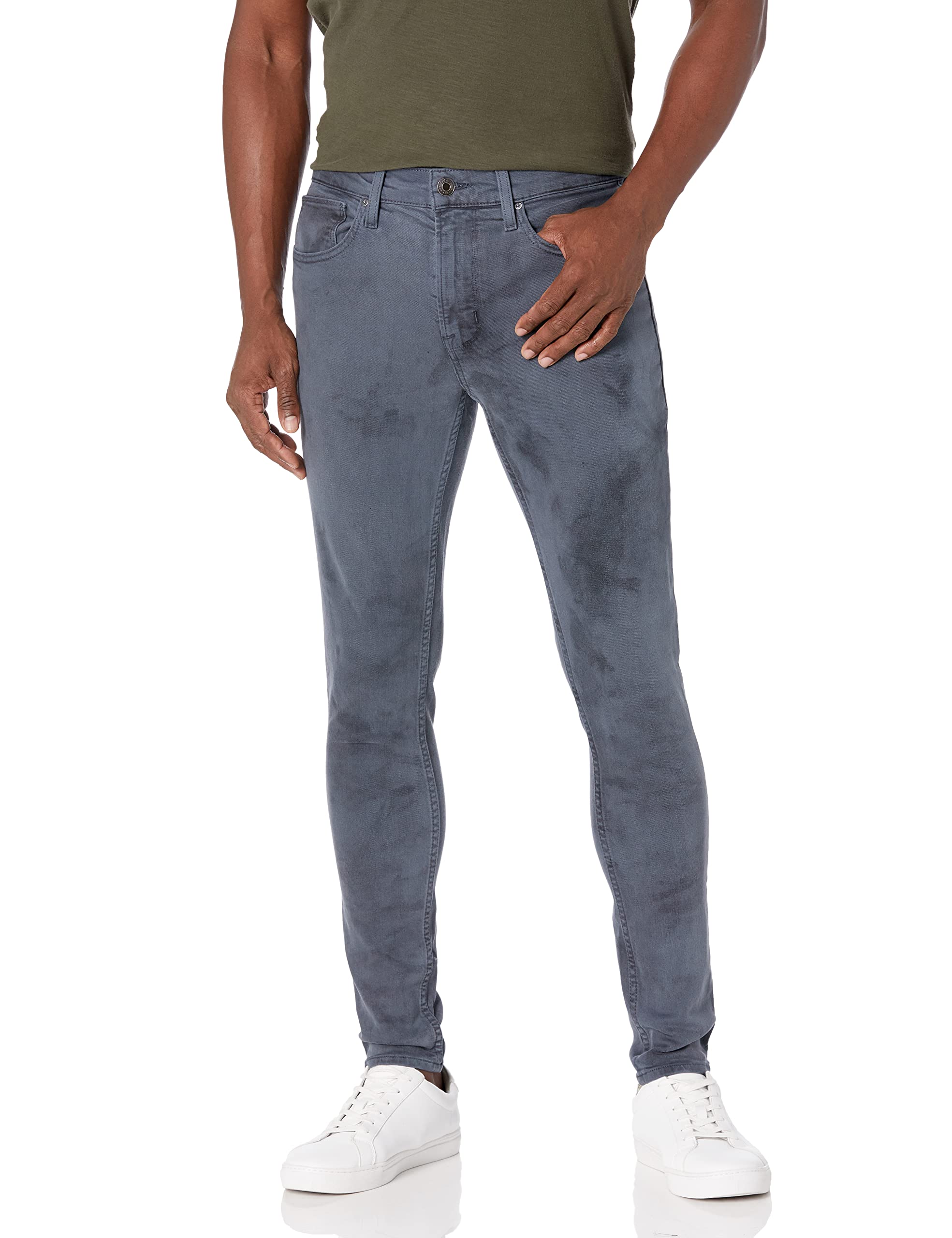 HUDSON Men's Zack Super Skinny Jeans - Slim Fit Stretch Denim Pants for Casual Wear & Night Out | Comfortable, Stylish & Trendy