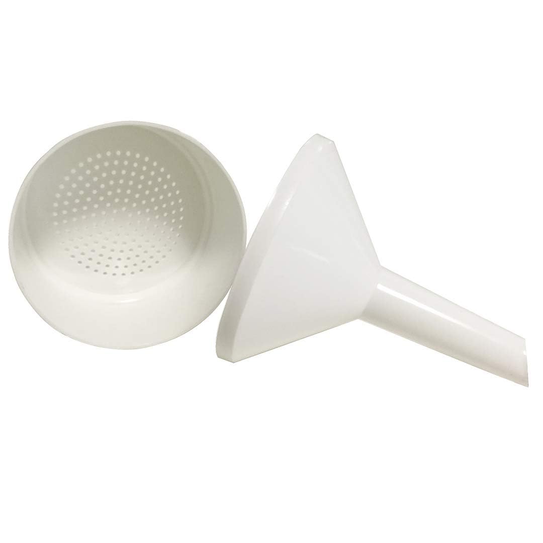 150mm Plastic Buchner Funnel - PP Laboratory Filter Funnel for Chemistry Experiments & Scientific Research - Perfect for Vacuum Filtration, Distillation & Lab Analysis