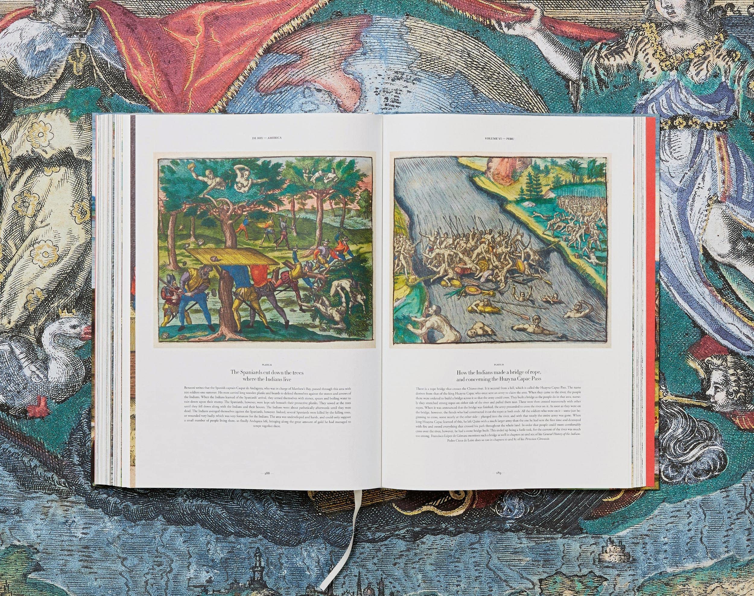 Theodore De Bry: America - The Complete Plates 1590-1602 | Rare Historical Art Collection for Home Decor, Study & Gift
