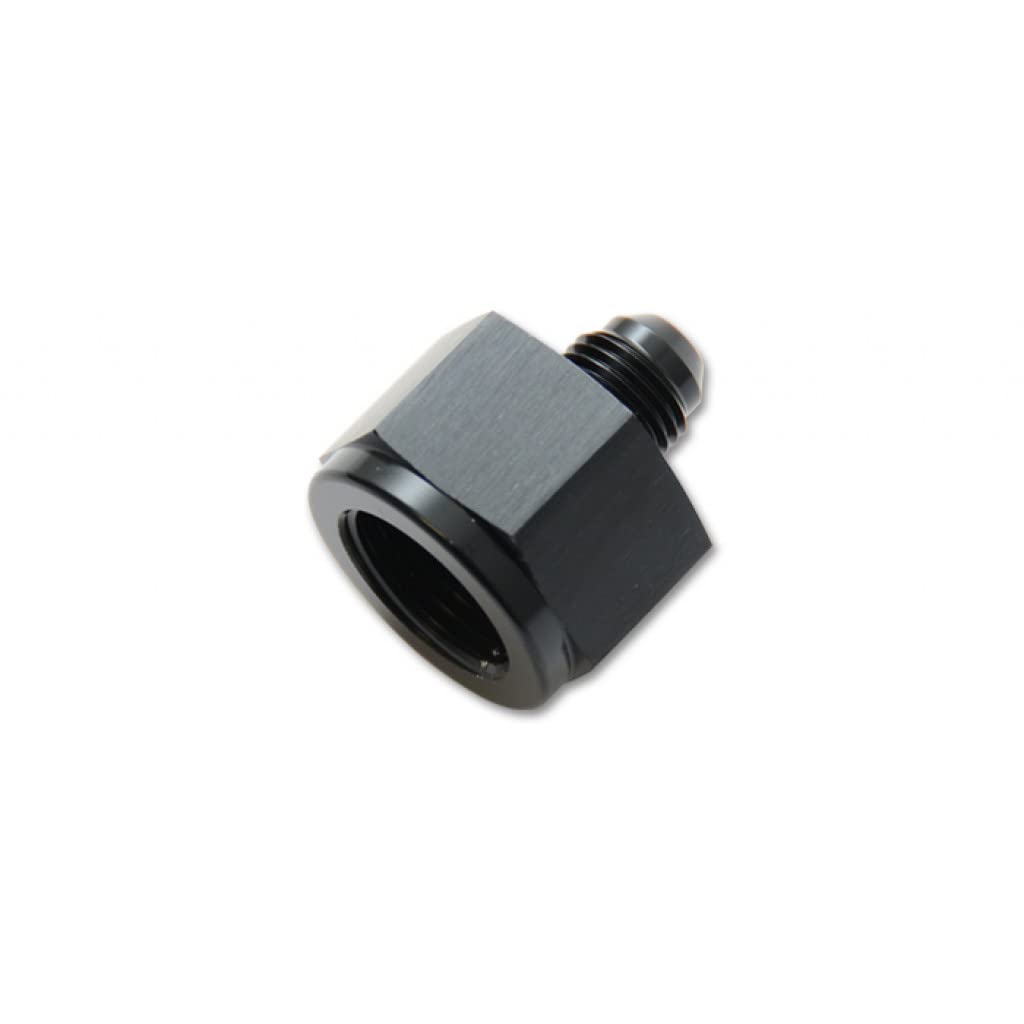 16AN Female to 10AN Male Reducer Adapter - High Flow Vibrant Red Anodized Aluminum Fitting for Fuel/Oil/Coolant Lines - Perfect for Automotive, Racing & Performance Upgrades