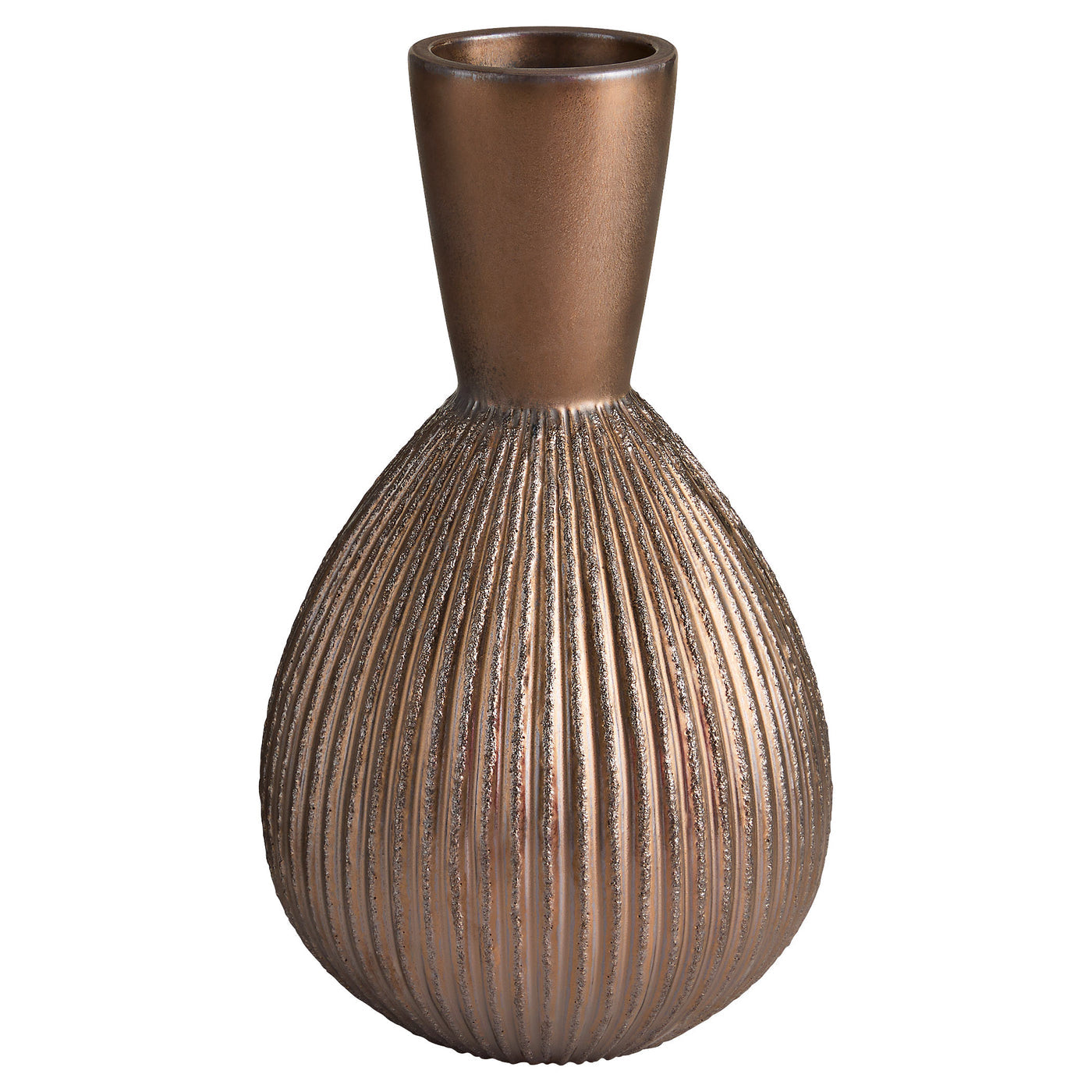 Cyan Design Starship 12178 Large Metallic Bronze Vase - Perfect for Modern Home Decor, Wedding Centerpieces & Luxury Office Accents