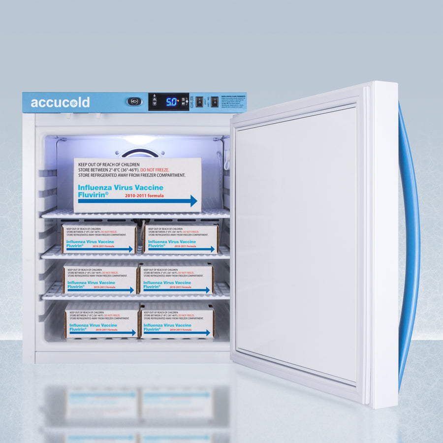 Accucold 1 Cubic Foot Compact Vaccine Refrigerator ARS1PV - Perfect for Medical Clinics, Pharmacies & Home Vaccine Storage