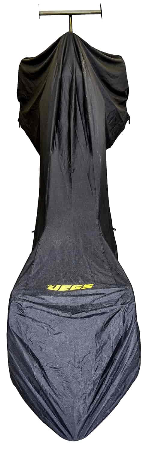 JEGS Dragster Cover - Heavy Duty 600 Denier Fabric with Sewn Straps & Buckles - Fits 215-240