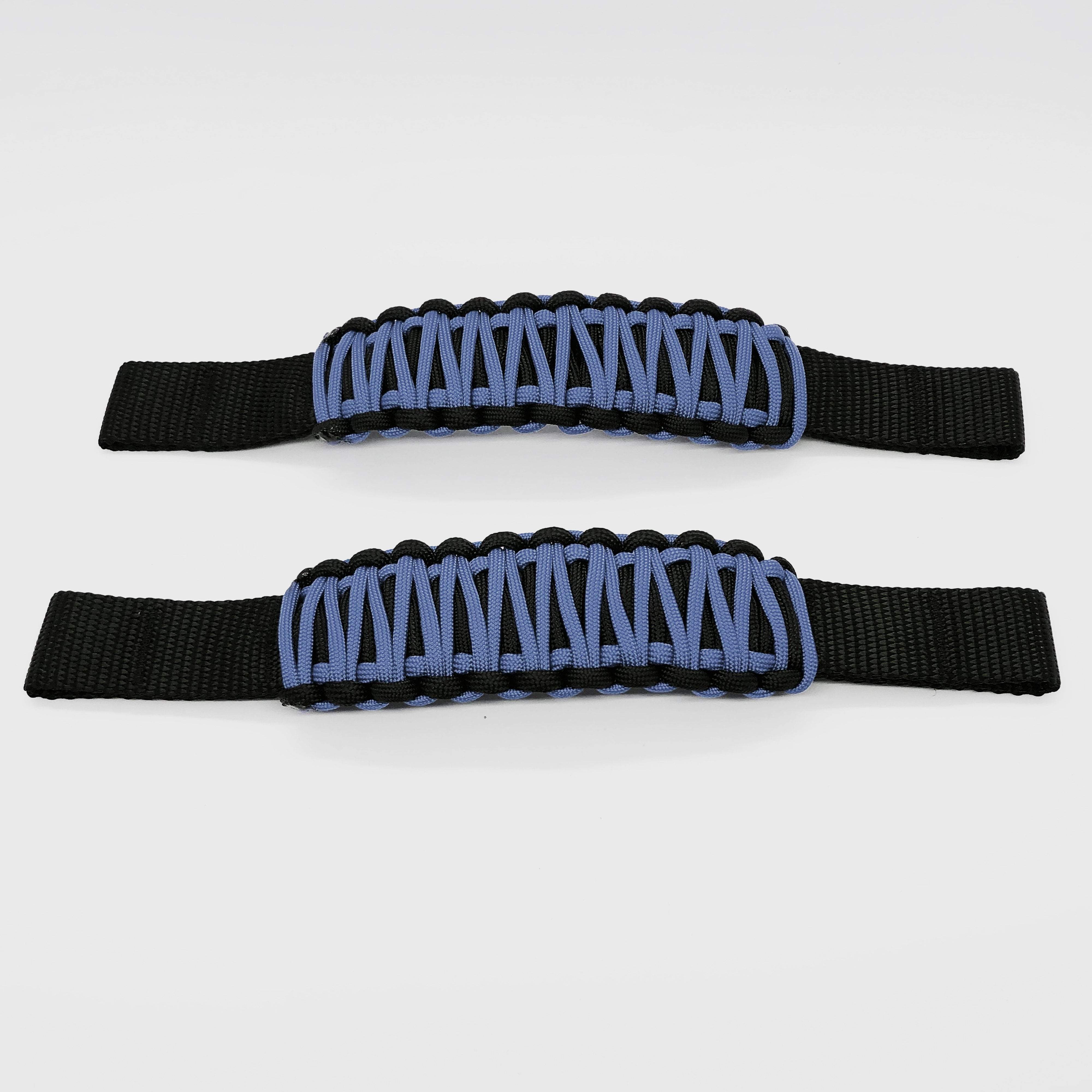 Adjustable Paracord Door Limiting Straps (2-Pack) for 1976-2023 Jeep Wrangler CJ, YJ, TJ, JK, JL & Gladiator Models | Heavy-Duty Off-Road Accessory | Perfect for Trail Riding & Open-Air Driving
