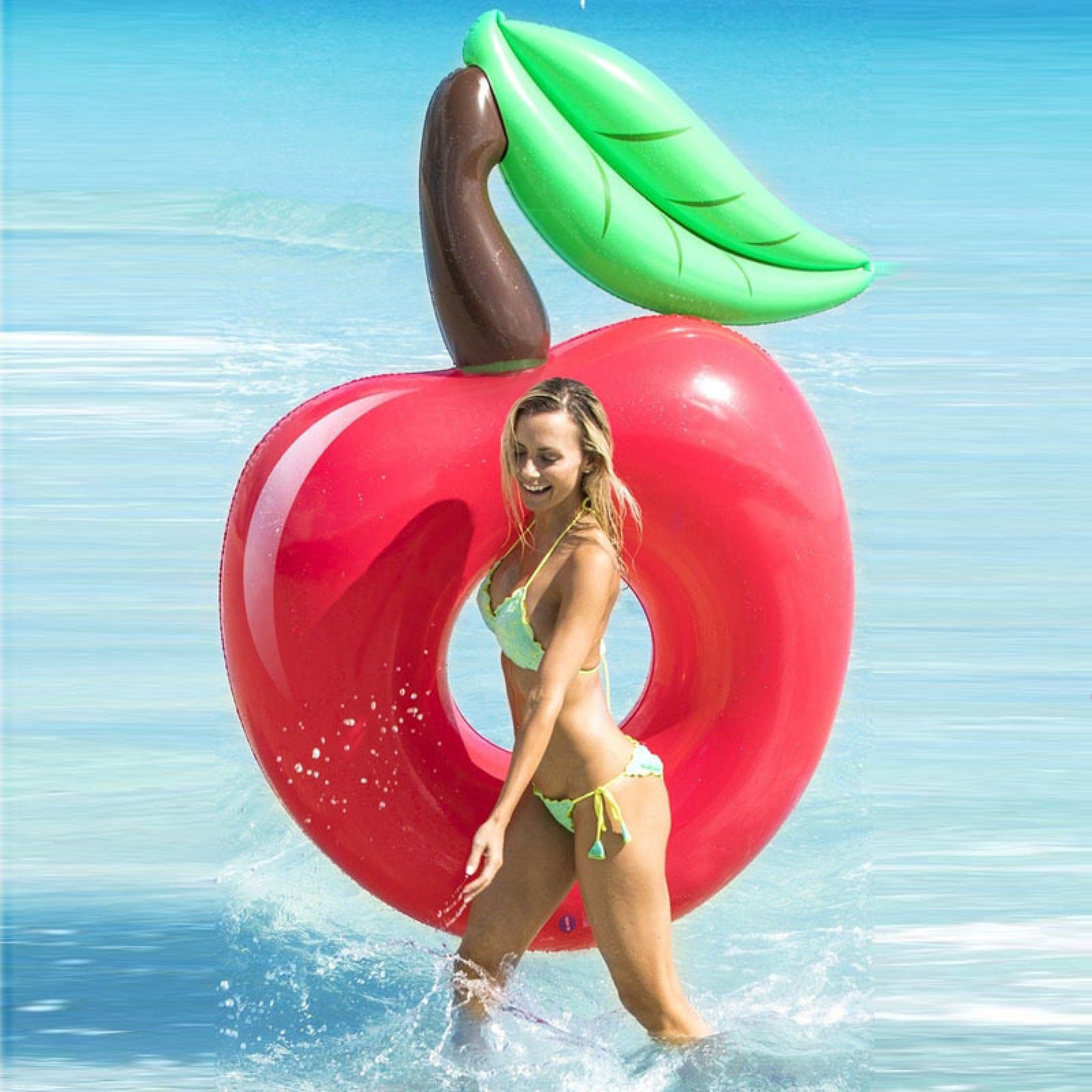 **Heavy Duty Inflatable Pool Float Tube for Adults & Kids - Durable River Floats, Pool Floaties, and Pool Toys for Beach, Lake, or Outdoor Party Fun**    *(Use for relaxing in the pool, floating down the river, or enjoying summer parties!)*