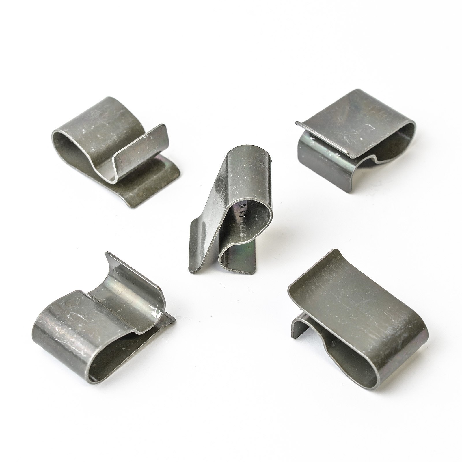 20-Piece Grille Bracket Clamp Set for Radiator Grille - Heavy Duty Automotive Fasteners for Car Grill Installation & Repair