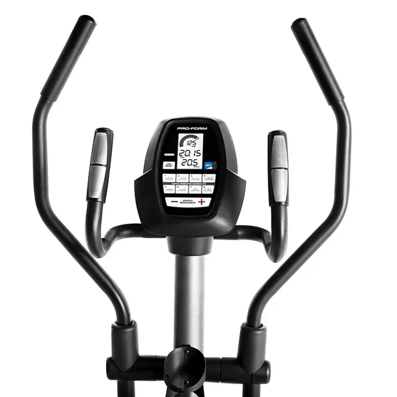 ProForm Stride Trainer 380 Elliptical Machine - Low Impact Cardio Workout Equipment for Home Gym - Perfect for Weight Loss & Full Body Toning