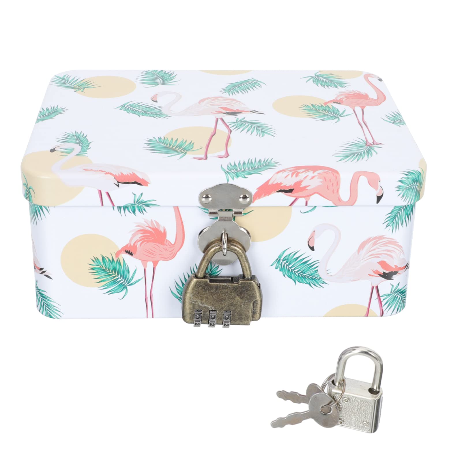 Zerodeko Lockable Keepsake Box for Jewelry & Money Storage - Kids Gift Idea