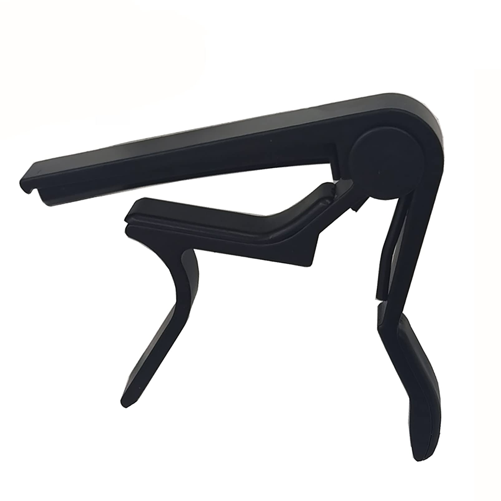 Quick Release Guitar Capo for Acoustic & Electric Guitars - 2 Free Picks Included (Black) | Perfect for Live Performances, Studio Recording & Practice Sessions