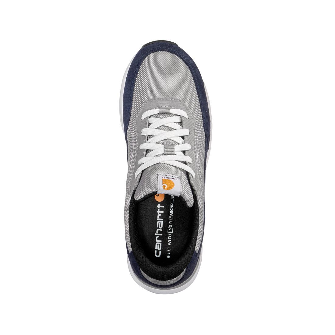 Greenfield Women's ESD Soft Toe Sneakers - Slip Resistant Work Shoes for Nurses, Chefs & Healthcare Professionals (Blue/Grey) | Comfortable & Lightweight for Long Shifts