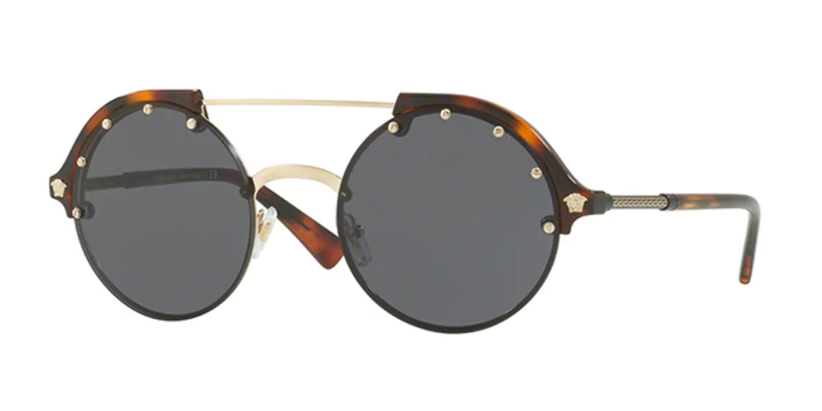 Versace VE4337 Sunglasses - Brown/Gray Gradient Lenses, UV Protection, Luxury Fashion for Men & Women - Perfect for Outdoor Activities, Travel, and Everyday Style