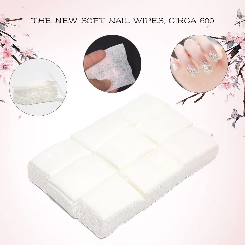 SHILLS Professional Nail Art Gel Polish Remover - Lint-Free Wipes & Cleaner Paper Pads for Manicure - Safe for Acrylic & Gel Nails - Perfect for Salon & Home Nail Care