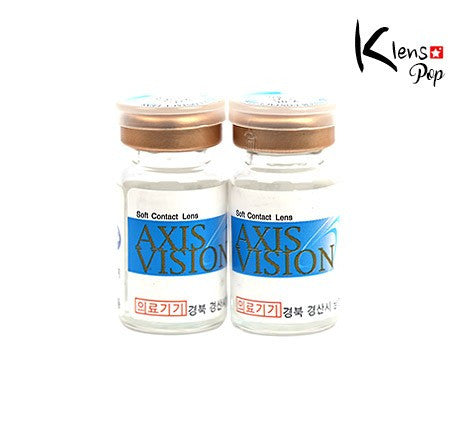 Axis Vision Toric Clear Contact Lenses (2 Pack) - 6 Month Supply, Sph 1.00 to 8.50, Cyl 0.75 to 2.25, Ax 180, Bc 8.5 - Perfect for Astigmatism Correction & Daily Comfort