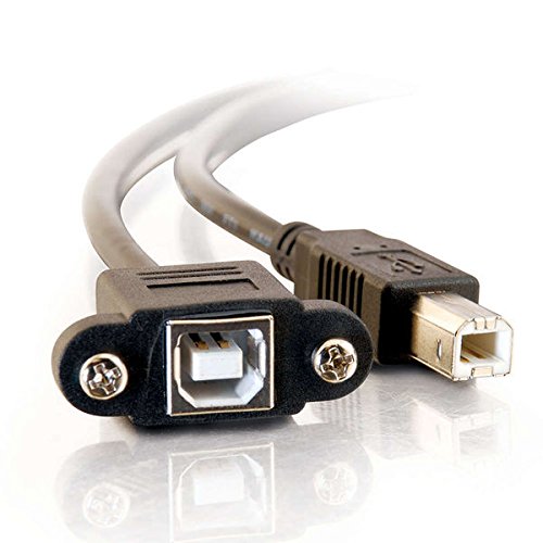 Legrand USB B to B Cable 3ft - Female to Male USB 2.0 Data Cord for Printers & Scanners