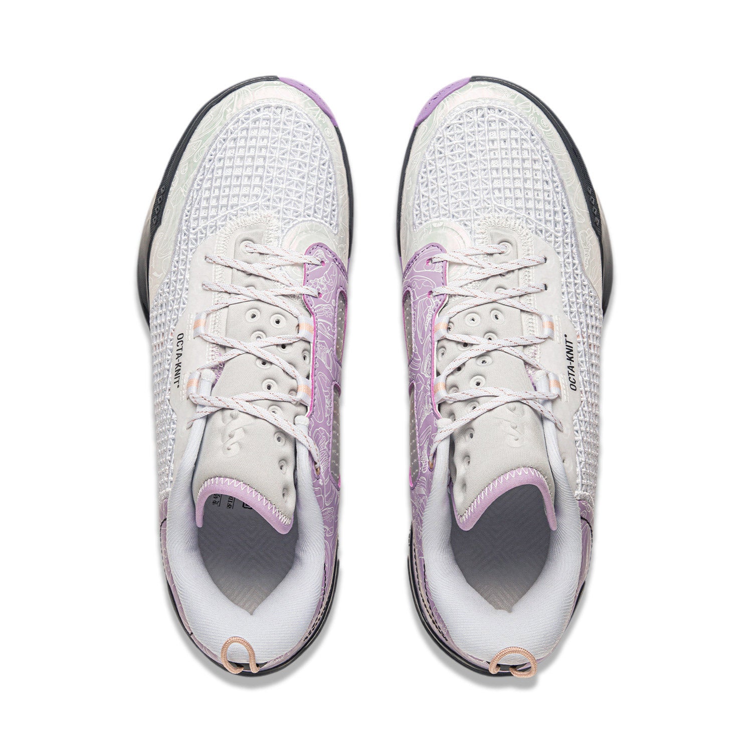 Wade 808 4 Ultra White Purple Basketball Shoes - Lightweight Performance Sneakers for Men - Perfect for Indoor & Outdoor Court Play