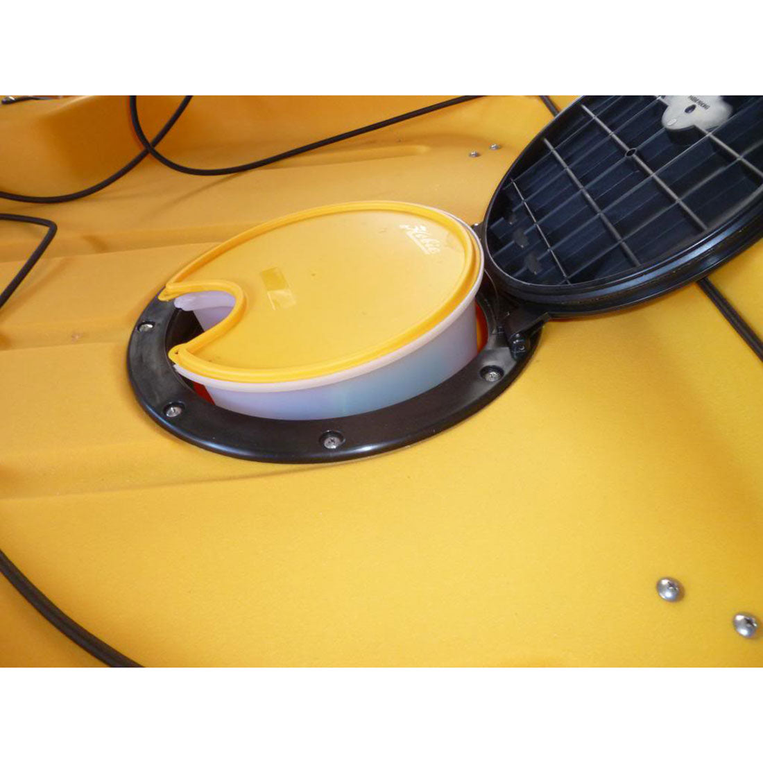 Hobie Deep Gear Bucket - Durable Fishing Accessory for Kayak, Boat & Outdoor Adventures - Perfect for Tackle Storage & Marine Use