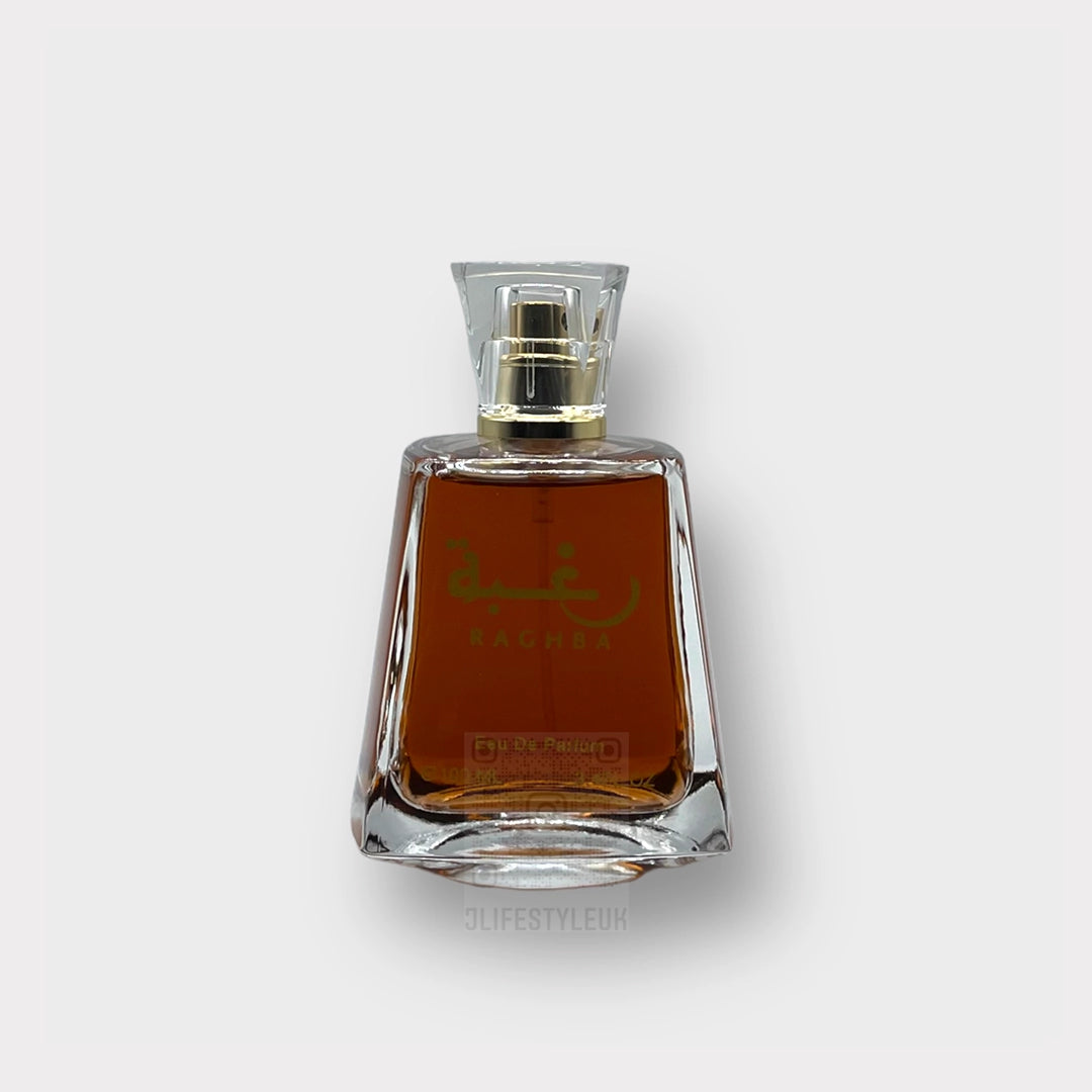 Raghba Perfume for Women - Long Lasting Oriental Fragrance with Woody Notes - Perfect for Evening Wear & Special Occasions