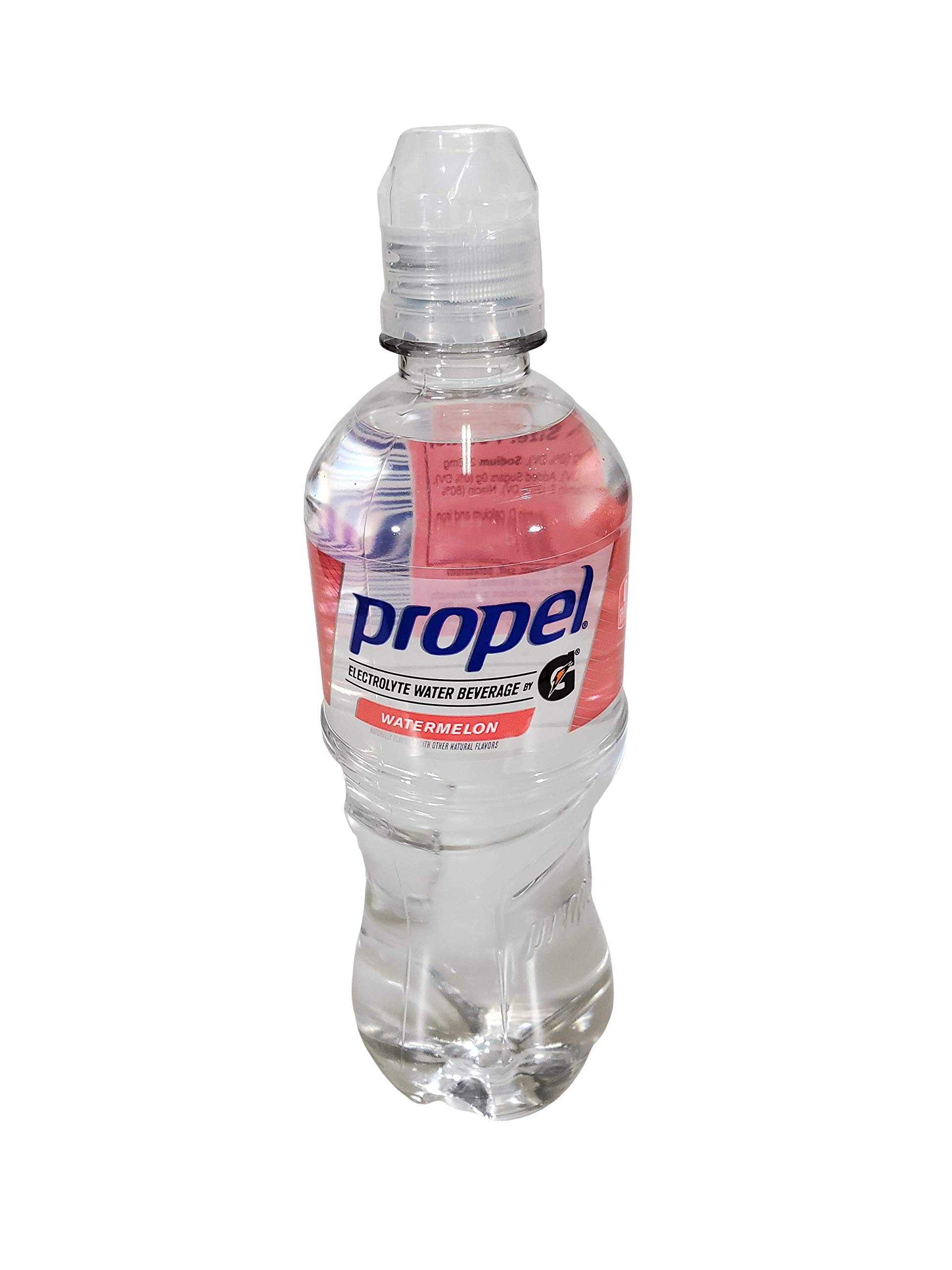 Propel Zero Calorie Sports Water with Electrolytes & Vitamins - Watermelon Flavor, Flip Top Cap | Hydration for Workouts, Running & Active Lifestyle