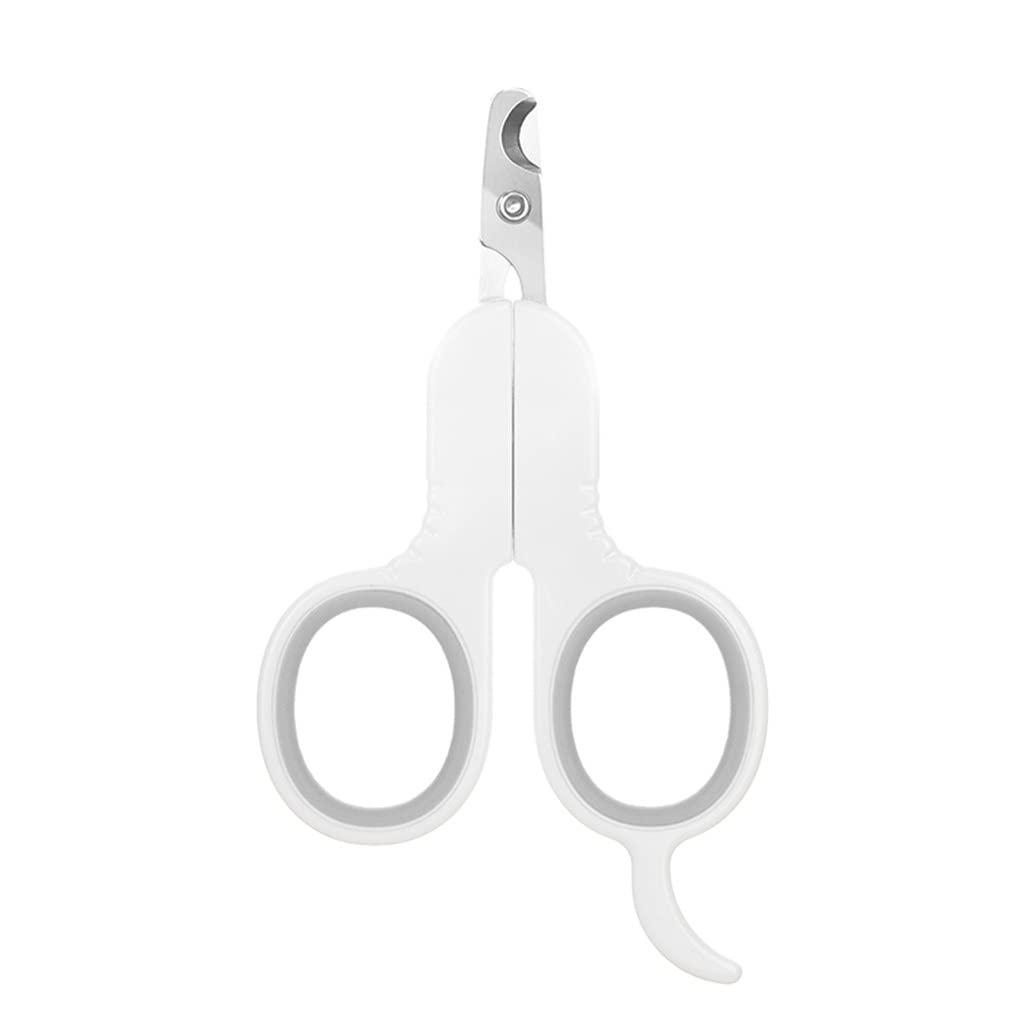 USB Rechargeable Pet Nail Clippers with LED Light - Stainless Steel Cat & Dog Nail Trimmer for Safe Grooming - Perfect for Home Pet Care & Professional Use (One Size, As Shown)