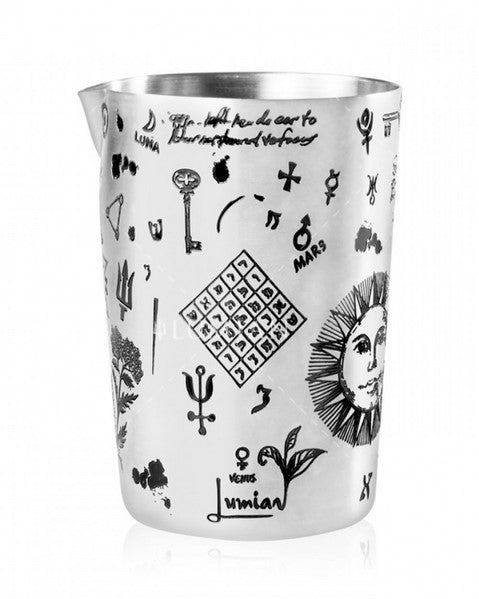 Sakura Alchemy Mixing Glass - Premium Cocktail Mixing Vessel for Home Bars & Professional Bartenders | Perfect for Crafting Cocktails, Mocktails & Infusions