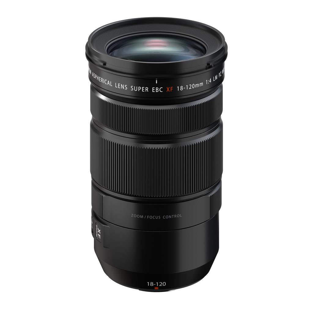 FUJINON XF 18-120mm F4 R LM PZ WR Lens - Weather Resistant Zoom Lens for Fujifilm X-Mount Cameras | Perfect for Travel, Landscape & Portrait Photography (Open Box)