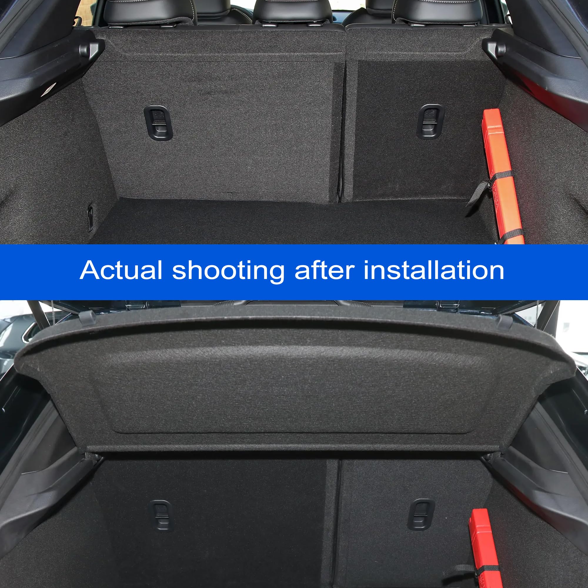 Mazda CX-30 Cargo Cover (2020-2024) - Waterproof Trunk Liner, Luggage Protector & Security Shield for Rear Storage - Perfect for Road Trips, Camping Gear & Grocery Hauling