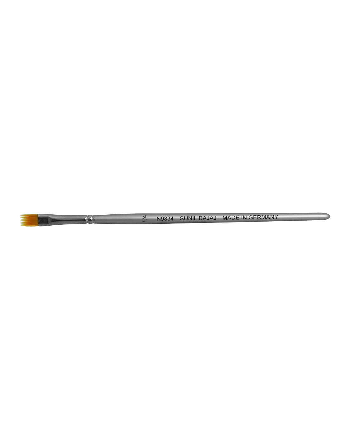 Sunil Bajaj Professional Nail Art Brush - 1/4 Inch Fine Detailing Brush (1PC, Model N9834) for Acrylic Nails, Gel Polish & DIY Nail Designs - Perfect for Salon & Home Manicures