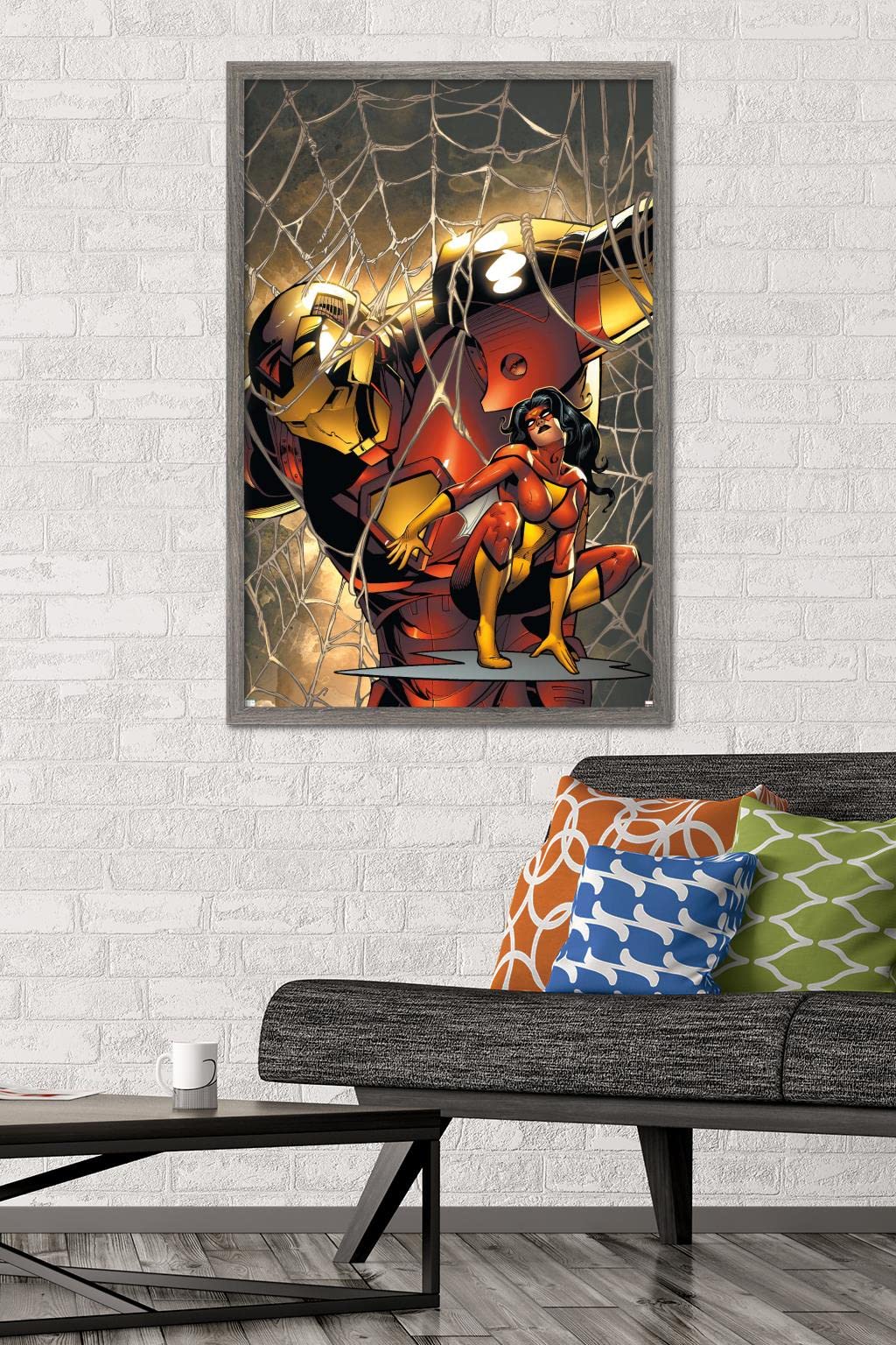 Marvel Comics Spider Woman & Iron Man #10 Wall Poster - 34