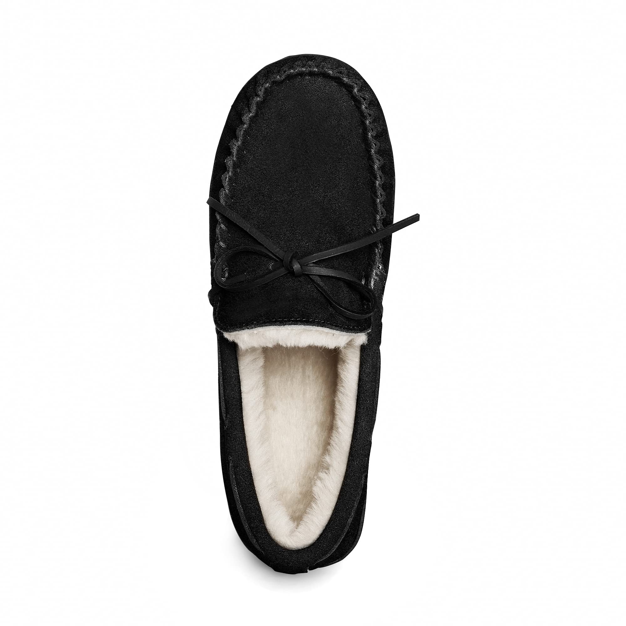 DREAM PAIRS Men's Moccasin Slippers - Soft Fuzzy Plush House Shoes with Fleece Lining for Indoor & Outdoor Wear - Comfortable Loafers for Home, Office, and Travel