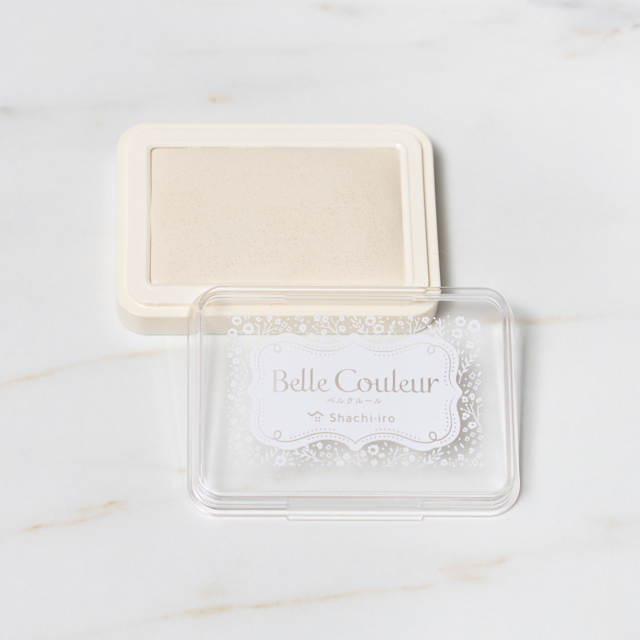 Belle Couleur Ink Pad Stamp - High-Quality Shachihata Stamping Ink for DIY Crafts, Scrapbooking & Office Use