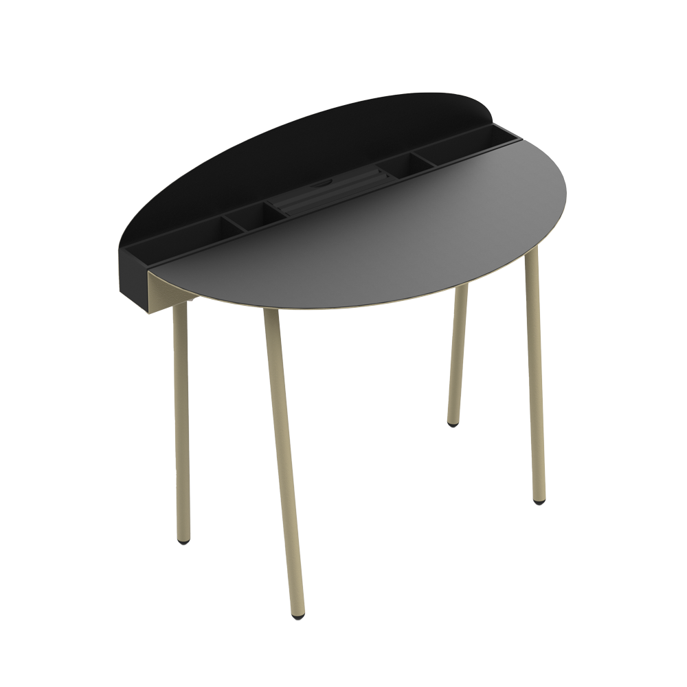 Luxy Crono CR5 Modern Minimalist Wooden Office Desk - Perfect for Home Office, Study Room & Workspace