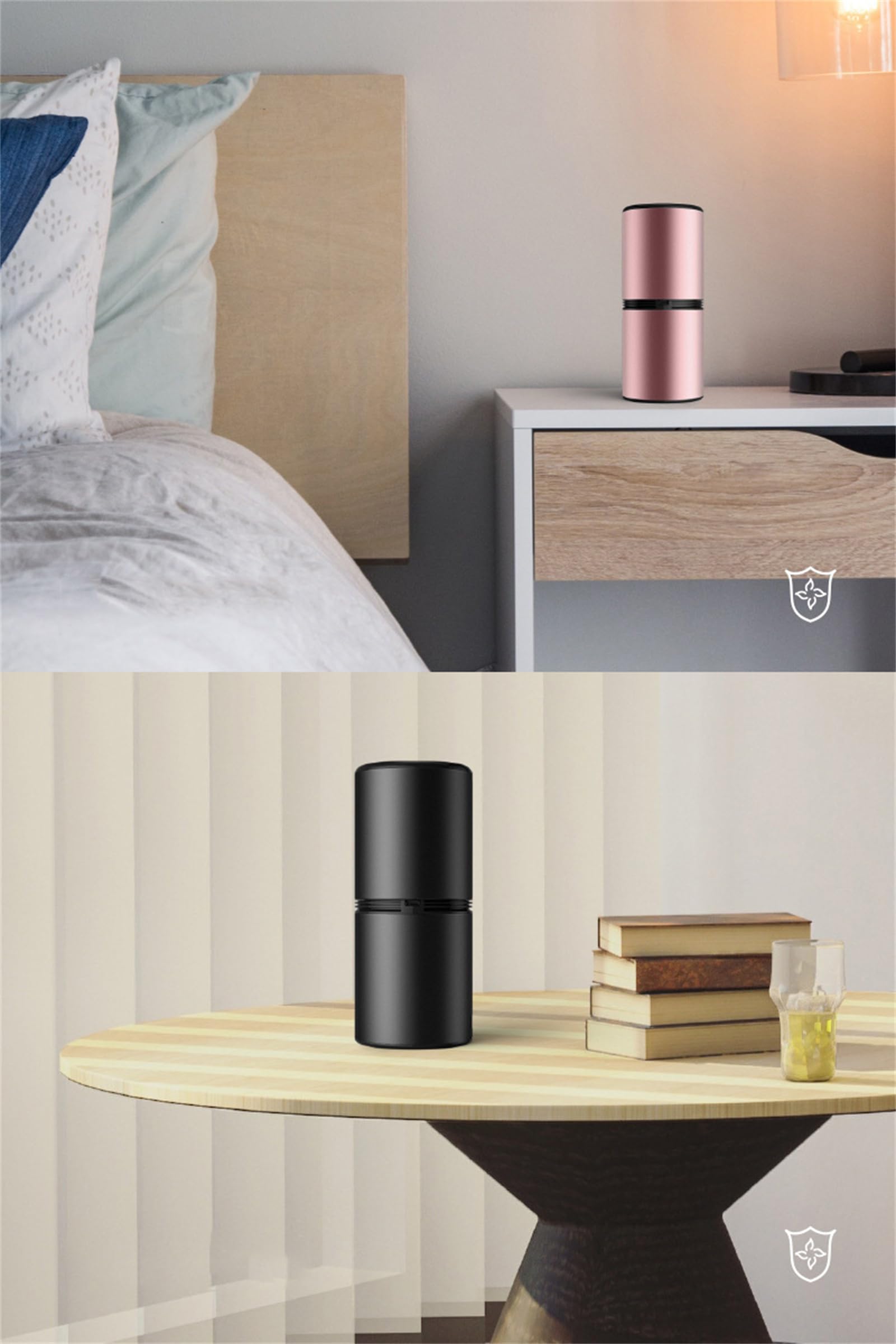 Best Ionic Air Purifiers for Home - Filterless, Quiet & Essential Oil Diffuser | Freshen Air for Bedroom, Office & Living Space