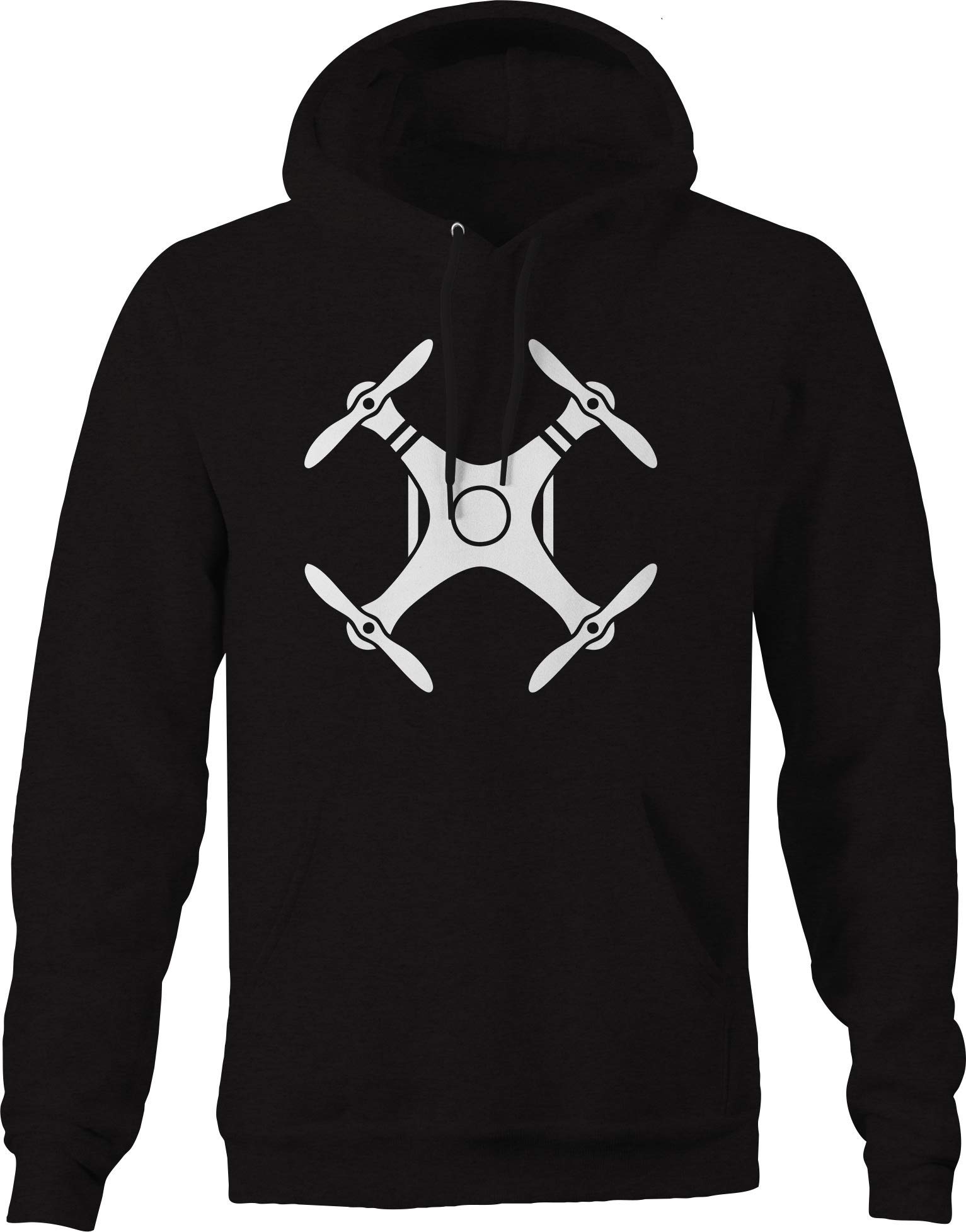 Best Men's Black Drone Hoodies - Lightweight & Comfortable for Outdoor Adventures, Travel & Casual Wear