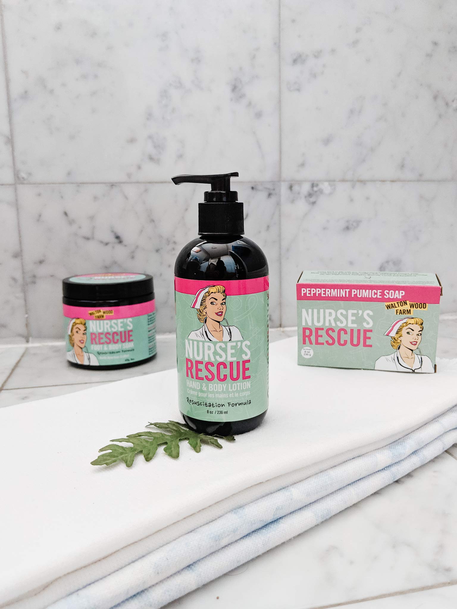 Nurse's Rescue Hand & Body Lotion - Ultra Moisturizing & Healing Cream for Dry, Cracked Skin | Perfect for Healthcare Workers, Dry Winter Care & Daily Hydration