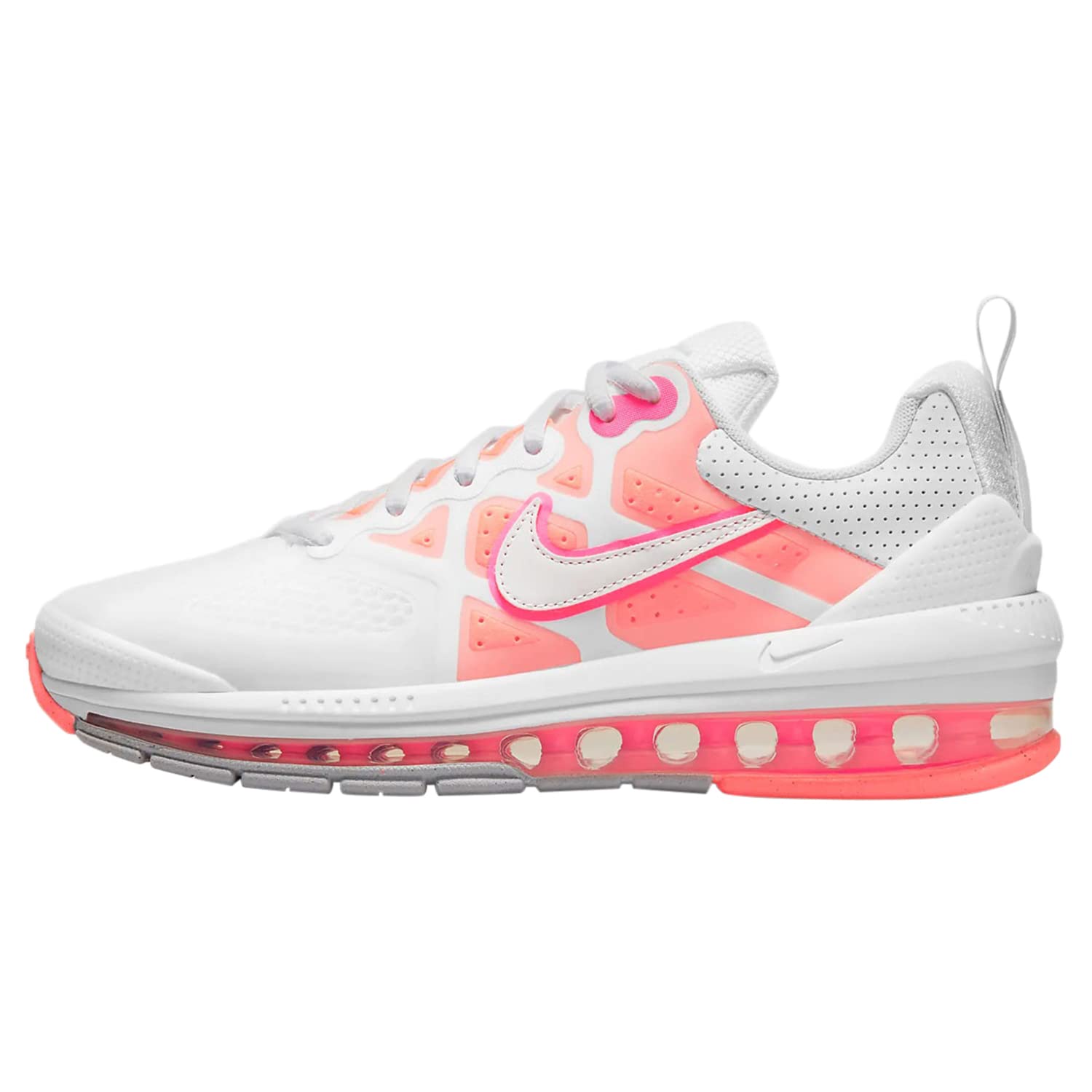 Nike Women's Air Max Genome Running Shoes - White/Platinum Tint (CZ1645-101) Size 8 | Lightweight Cushioned Sneakers for Women's Workout, Gym & Casual Wear