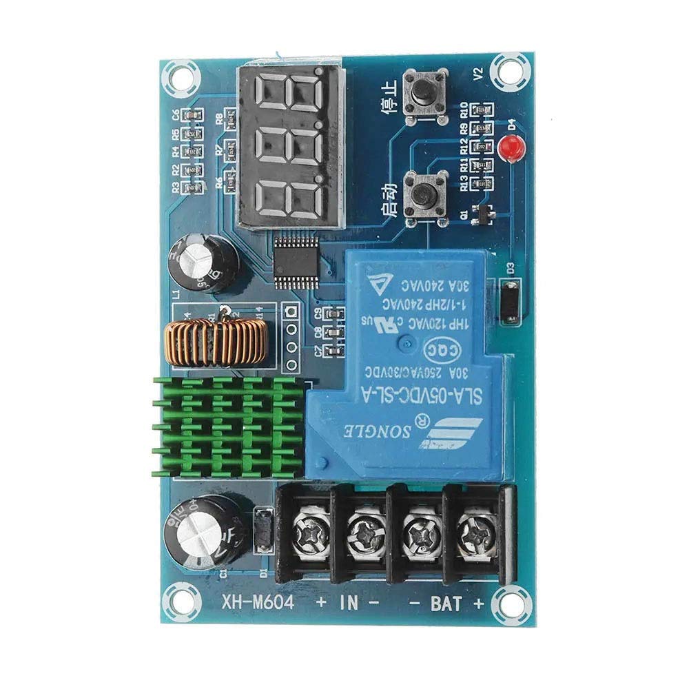 Wduuoo 6-60V DC Lithium Battery Charger Control Module with Protection - Perfect for Solar Power Systems, Electric Vehicles & DIY Energy Storage Projects