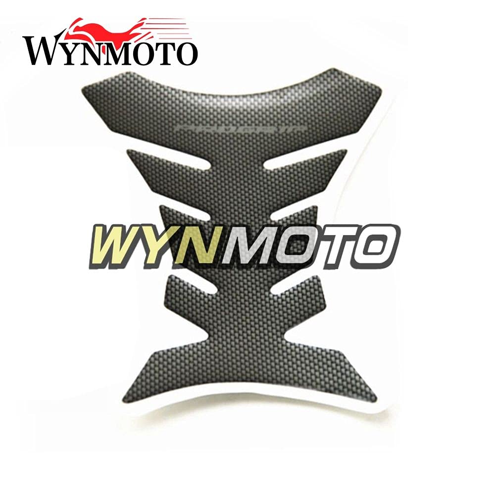 Premium Carbon Fiber Look Tank Pad for Suzuki GSXR600/GSXR750 (2004-2005) - Motorcycle Gas Tank Protector with Anti-Slip Design | Perfect for Daily Commuting & Sport Riding