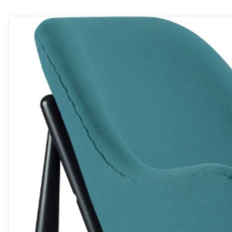 VERONIC Lounge Chair - Modern Teal & Black Accent Chair for Living Room, Bedroom, or Office - Perfect for Relaxing, Reading, and Decorating