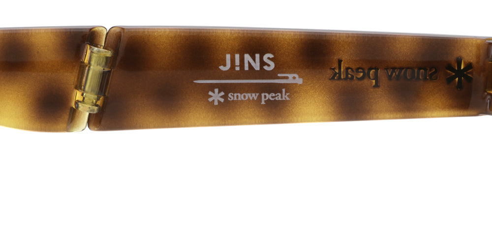 JINS x Snow Peak Folding Sunglasses 013 83 - Lightweight Polarized UV Protection Sunglasses for Outdoor Activities, Hiking, and Travel