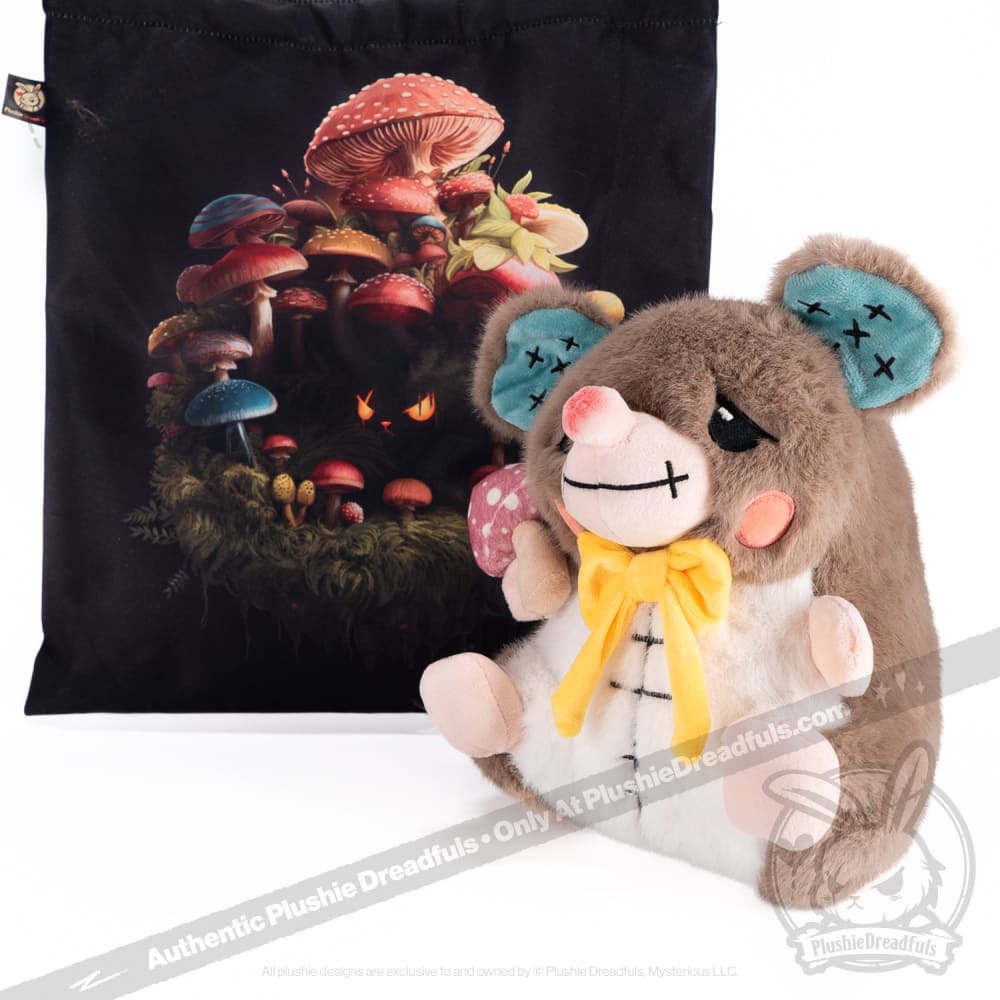 Victorian Style McGee's Dormouse Plush Toy - Cute Stuffed Animal for Kids & Collectors | Perfect for Nursery Decor, Gift Giving & Themed Parties