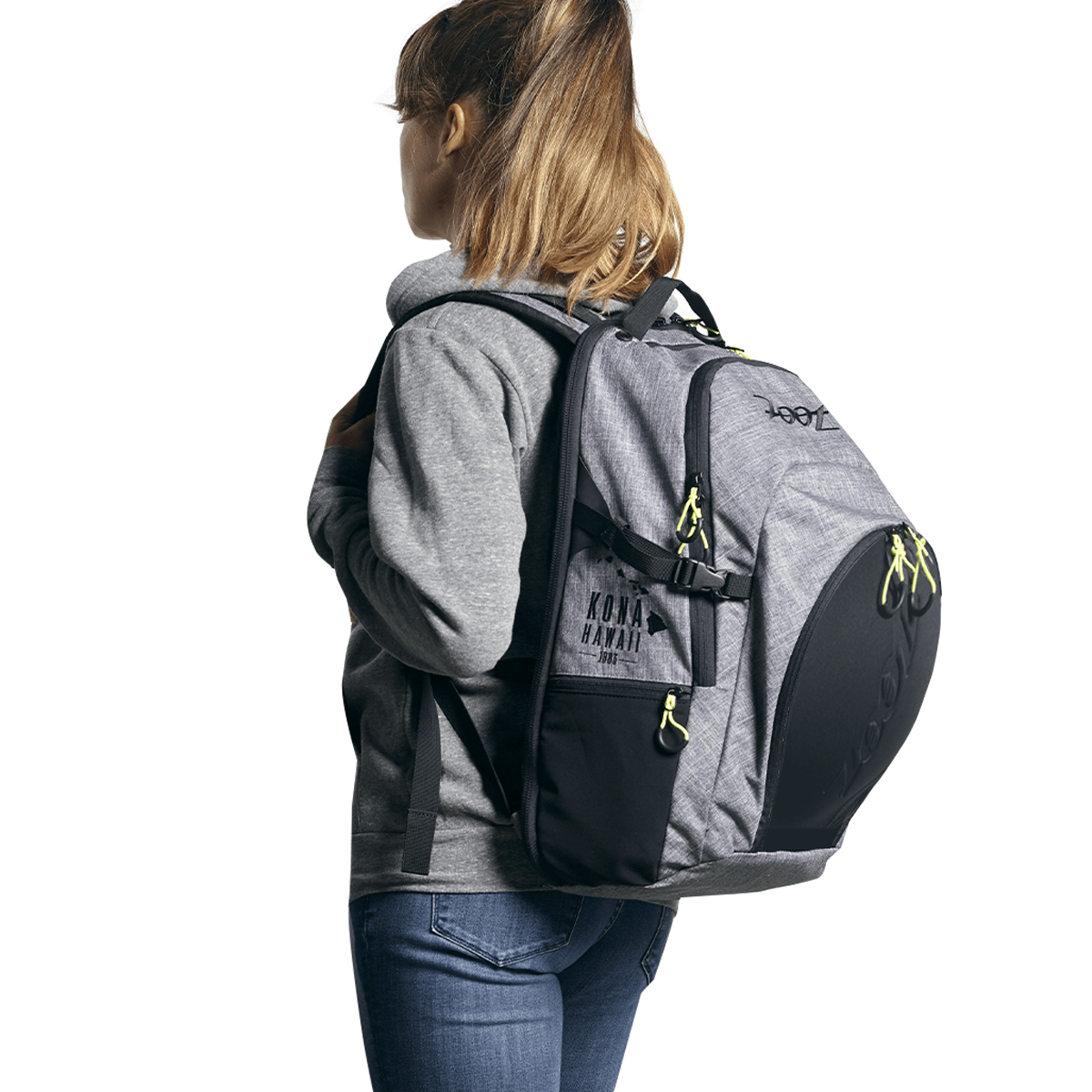 Ultra Tri Backpack - Durable Canvas Gray Hiking Backpack for Men & Women - Perfect for Travel, Camping, and Outdoor Adventures