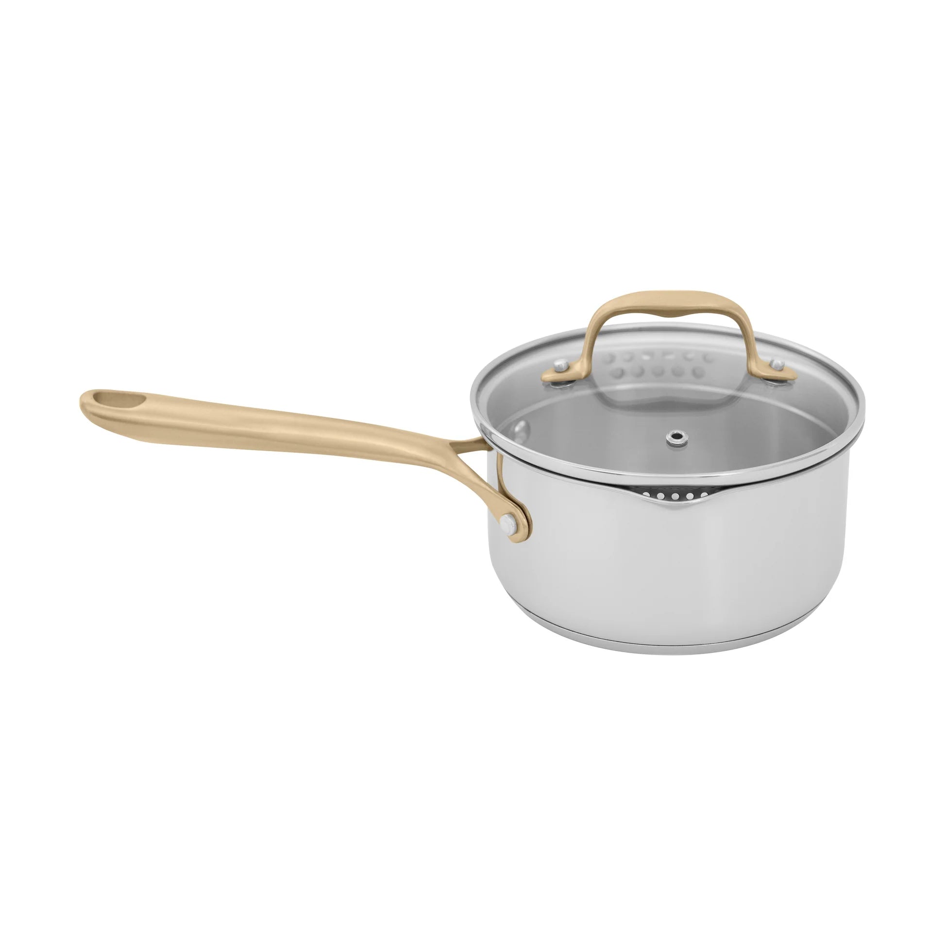 ZLINE 10-Piece Non-Toxic Stainless Steel & Ceramic Non-Stick Cookware Set - Healthy Cooking for Family Meals, Baking & Everyday Kitchen Use (CWSETL NS 10)
