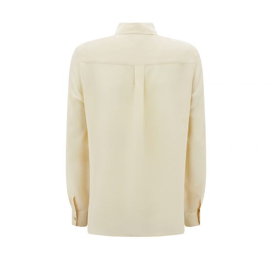 Concordia Silk Crepe De Chine Shirt - Premium Women's Blouse for Work & Special Occasions | Elegant Office Wear & Evening Outfits