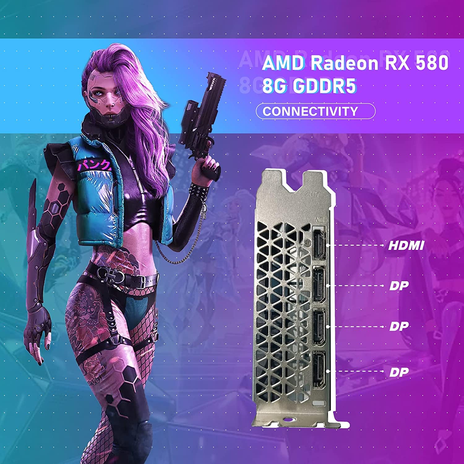 Dell RGB Gaming PC - Intel i7-4770, RX 580 8G, 16GB RAM for Esports & Streaming