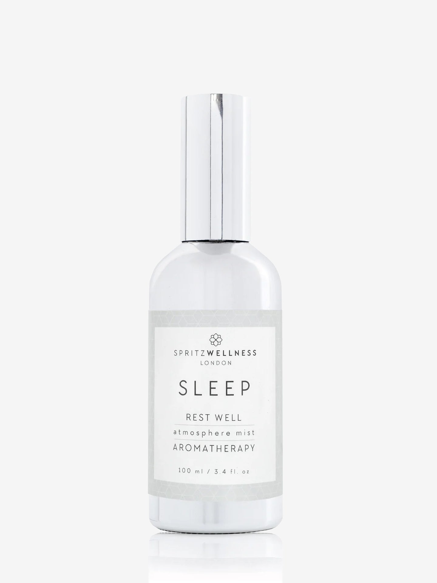 Spritz Wellness Atmosphere Mist 100ml - Aromatherapy Essential Oil Diffuser for Relaxation, Sleep & Stress Relief - Perfect for Bedroom, Office & Travel Use