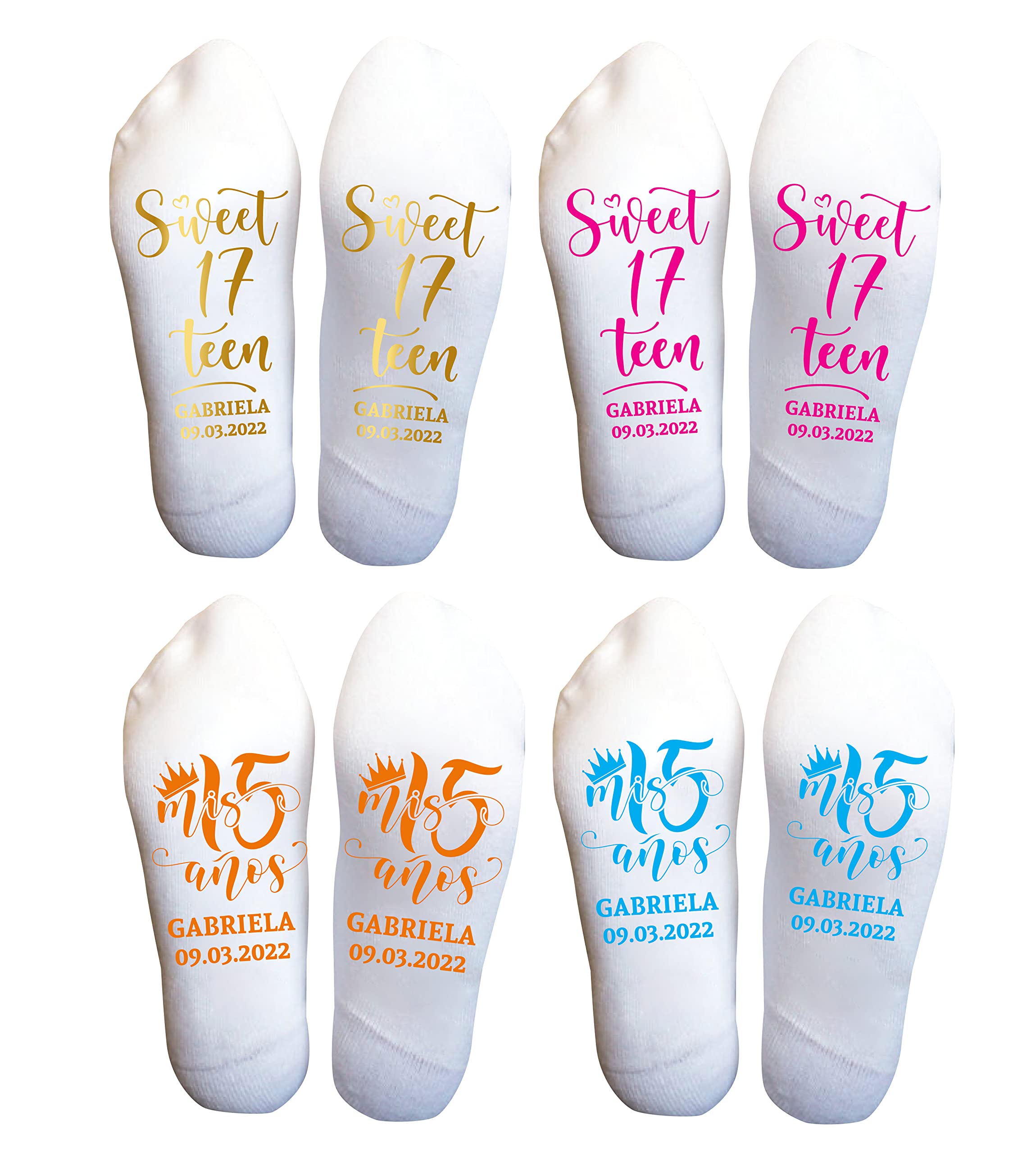 Quinceañera Socks - 'If You Can Read This' Funny 15th Birthday Socks for Girls - Perfect Sweet 16 & Quince Gifts for Teenagers - Great for Birthday Parties, Celebrations & Special Occasions