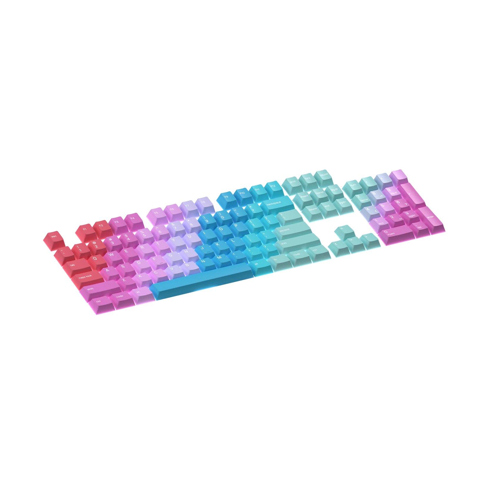Custom Keycaps for Mechanical Keyboards - Daydream Design - Perfect for Gaming, Typing & Office Work - US Seller