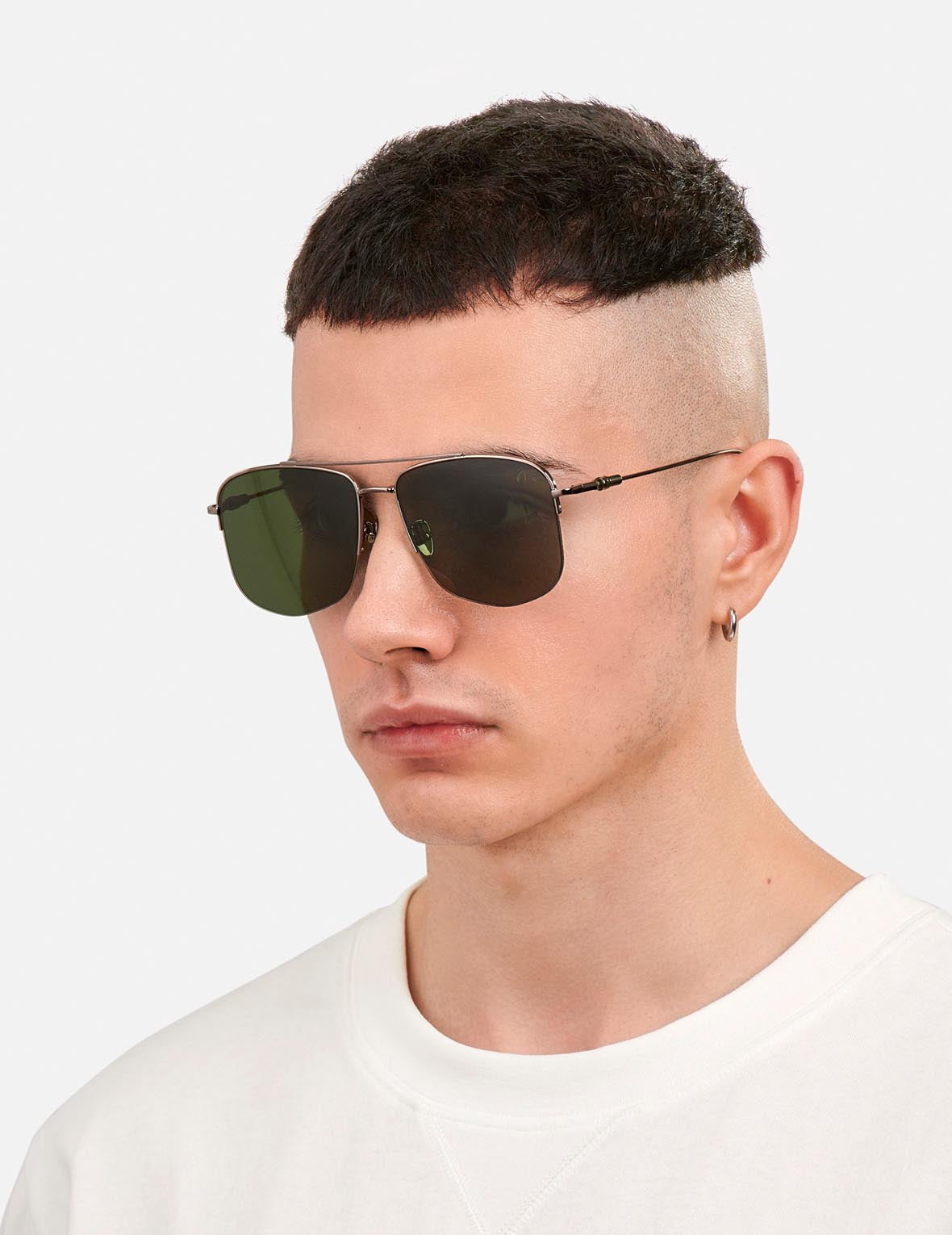 Stylish Double Bridge Metal Aviator Sunglasses for Men & Women - UV Protection Polarized Lenses - Perfect for Driving, Outdoor Sports & Fashion Accessories