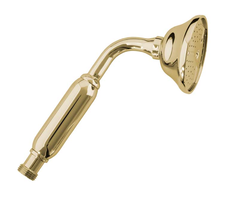 Kensington Brass Shower Rod with Handheld Shower Head and Hose - Perfect for Bathroom Renovation & Spa-Like Shower Experience